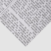  Duits krantenpapier Tissuepapier (Detail)