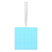 Duits Oktoberfest Blue White Bavarian Pattern Kubus Ornament (Rechts)