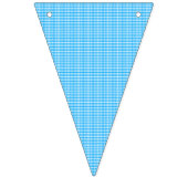 Duits Oktoberfest Blue White Bavarian Pattern Vlaggetjes (Derde vlag)