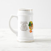 Duits Oktoberfest gepersonaliseerd bier Stein Bierpul (Links)