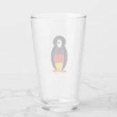 Duits Penguin - Deutsch Pinguin Glas (Achterkant)