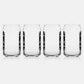 Duits Pilsner Bier en worst Blikvorm Glas (Links)