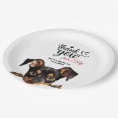 Duits Pinscher Papieren Bordje (Gekanteld)