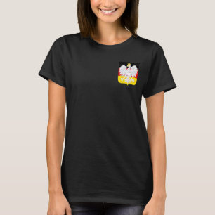 Duits Pools familie erfgoed Polen Eagle Duitsland T-shirt