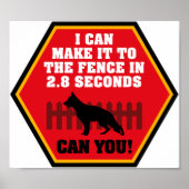 Duits Poster Shepherd (Voorkant)