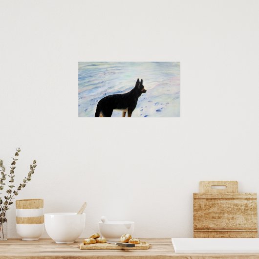 Duits Poster Shepherd (Keuken)