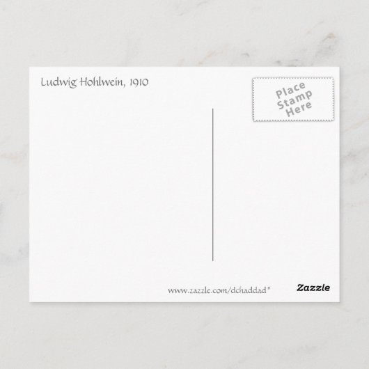 Duits Requetta Chocolate AD Briefkaart (Achterkant)