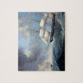 Duits schip Anne Emilie 1848 Legpuzzel (Verticaal)