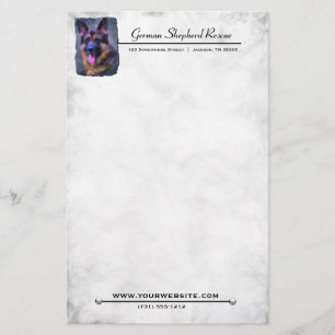 Duits Shepherd Briefpapier