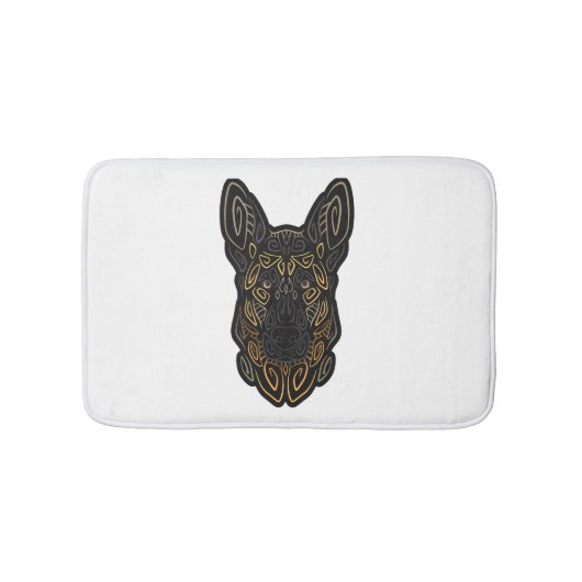Duits Shepherd Design German Shepherd Gifts Dog O Badmat (Voorkant)