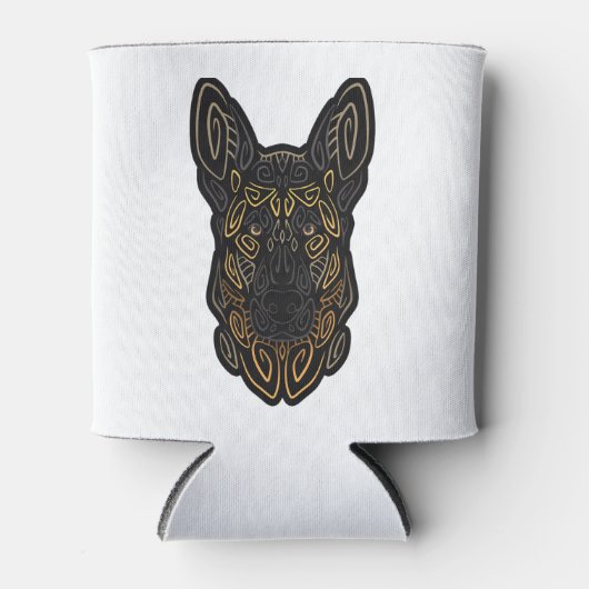 Duits Shepherd Design German Shepherd Gifts Dog O Blikjeskoeler (Voorkant)
