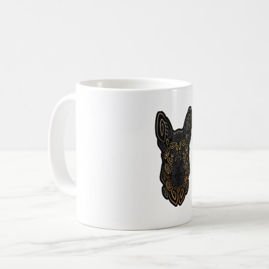 Duits Shepherd Design German Shepherd Gifts Dog O Koffiemok (Voorkant links)