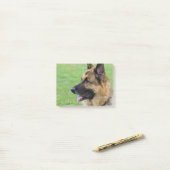 Duits Shepherd Profile Post-it® Notes (Op bureau)