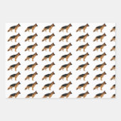 Duits Shepherd Wrapping Paper (Voorkant)