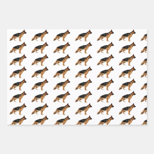Duits Shepherd Wrapping Paper (Voorkant)