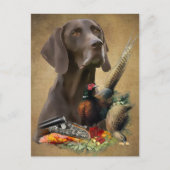 Duits Shorthaired Pointer GSP Briefkaart (Voorkant)