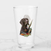 Duits Shorthaired Pointer GSP Glas (Voorkant)