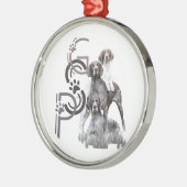 Duits Shorthaired Pointer GSP Metalen Ornament (Links)