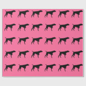 Duits Shorthaired Pointer-omslagpapier Cadeaupapier (Vlak)