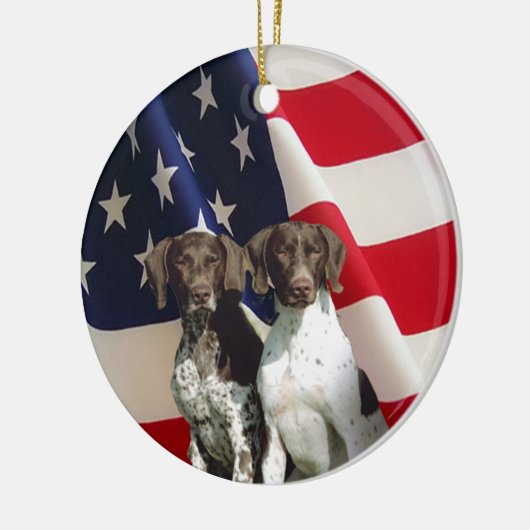Duits Shorthaired Pointer Ornament (Links)