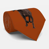 Duits Shorthaired Pointer Pet-lover Mode Stropdas (Opgerold)