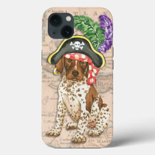 Duits Shorthaired Pointer Pirate iPhone 13 Hoesje