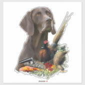 Duits Shorthaired Pointer Sticker (Vel)