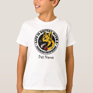 Duits sjepherd persoonlijke levenssfeer is beter t-shirt