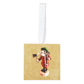 Duits "Smoker Man" Kubus Ornament (Voorkant)