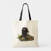 Duits-Spanjaard, Wachtelhund Tote Bag (Achterkant)