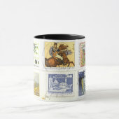 Duits-Stamps Collage 1 Mok (Midden)