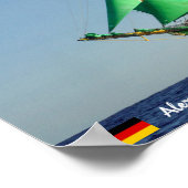 Duits Tall Ship Alexandre von Humboldt Poster (Hoek)