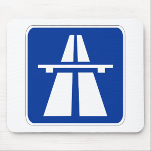 Duits Teken Autobahn Muismat
