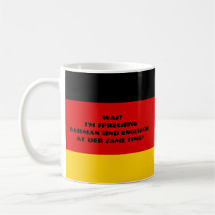 Duits und Englisch Koffiemok