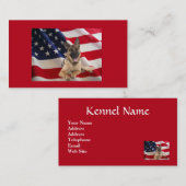 Duits Visitekaartje Shepherd (Voorkant / Achterkant)