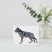 Duits visitekaartje Shepherd (Staand voorkant)