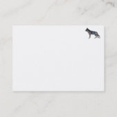 Duits visitekaartje Shepherd (Achterkant)