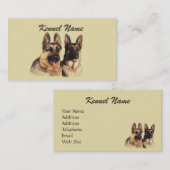 Duits Visitekaartje Shepherd (Voorkant / Achterkant)