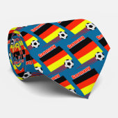 Duits voetbalteam stropdas (Opgerold)