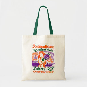Duits Wijnfestival 1925 Tote Bag