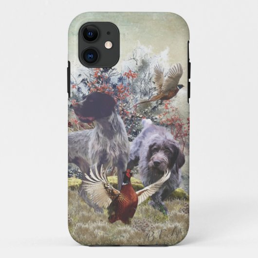 Duits Wirehaered Hoesje-Mate iPhone Case (Achterkant)