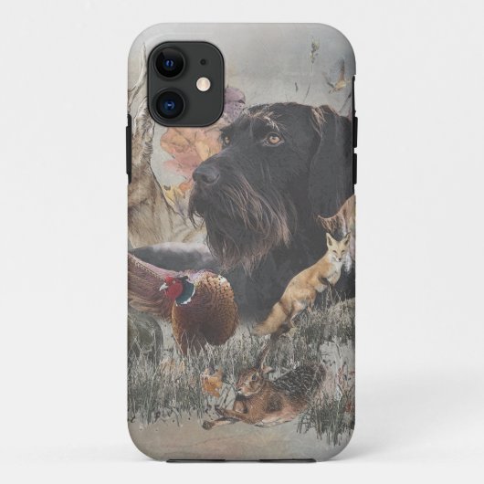 Duits Wirehaered Hoesje-Mate iPhone Case (Achterkant)