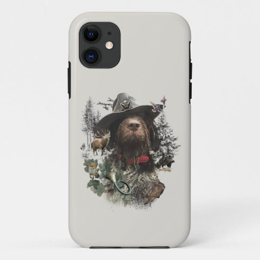 Duits Wirehaered Hoesje-Mate iPhone Case (Achterkant)