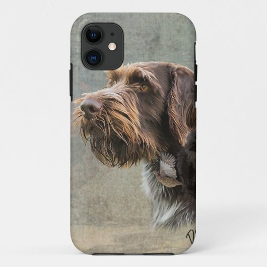 Duits Wirehaered Hoesje-Mate iPhone Case (Achterkant)