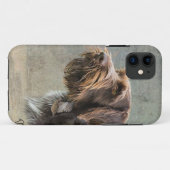Duits Wirehaered Hoesje-Mate iPhone Case (Achterkant (horizontaal))