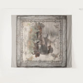 Duits wirehaire Pointer Tapestry Wandkleed (Voorkant (horizontaal))