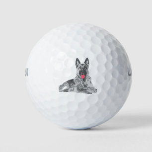 Duits zwart golfballen