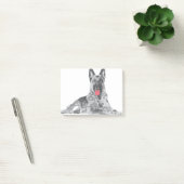 Duits zwart post-it® notes (Kantoor)