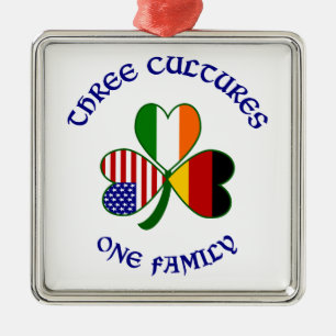 Duitse 3 Culturen Metalen Ornament