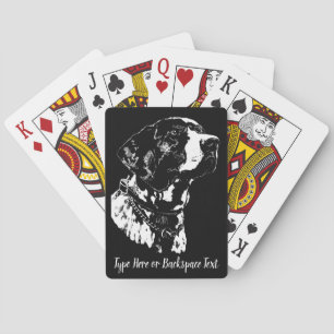 Duitse aanwijzerkaarten voor aangepaste speelkaart pokerkaarten